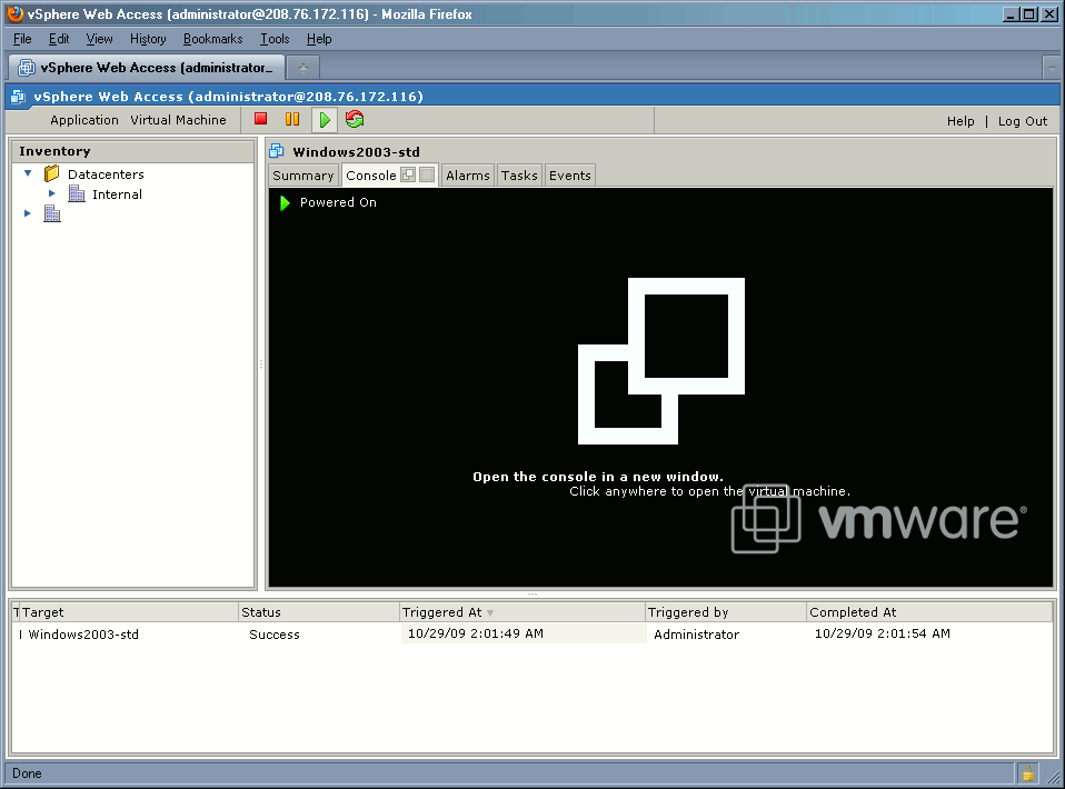vmware remote console windows 10 log